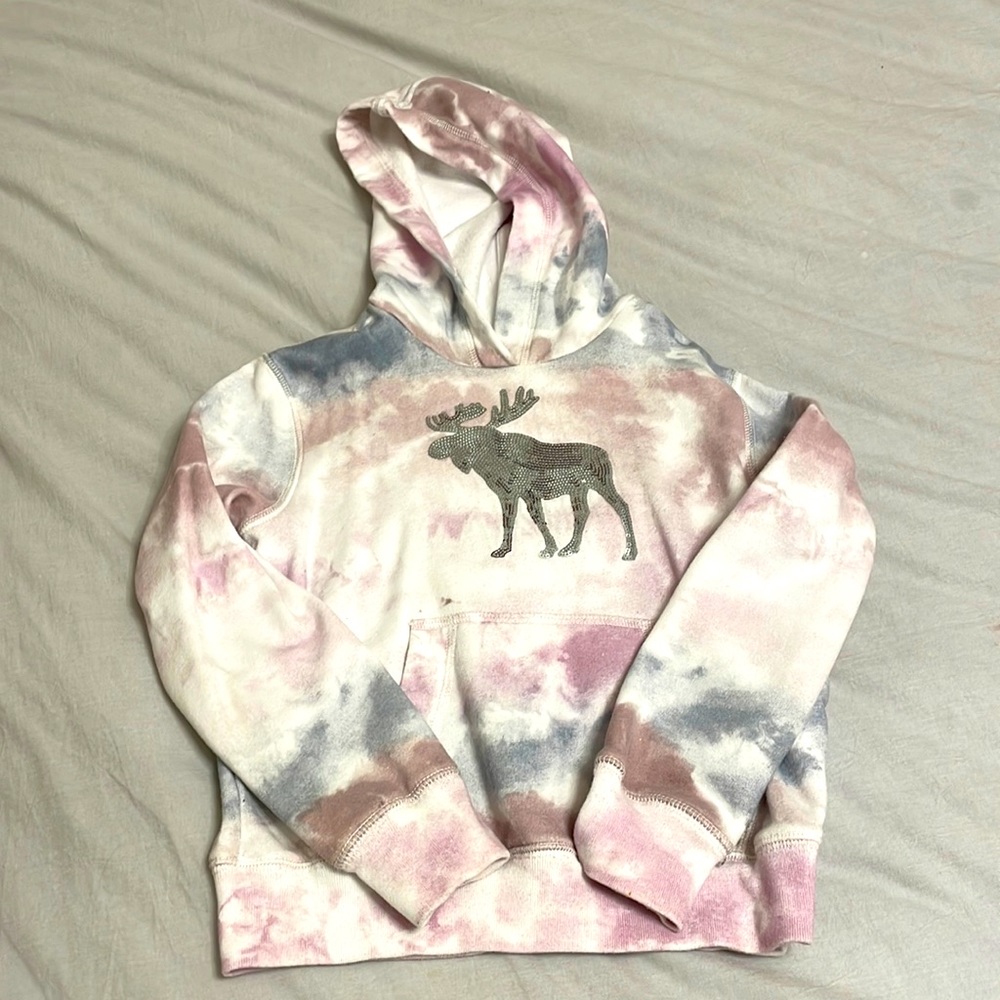 Abercrombie hoodie tie dye
